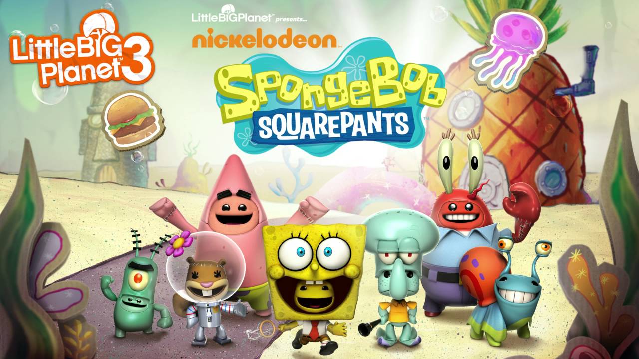 LittleBigPlanet 3 Soundtrack (SpongeBob DLC) - Let's Be Chums