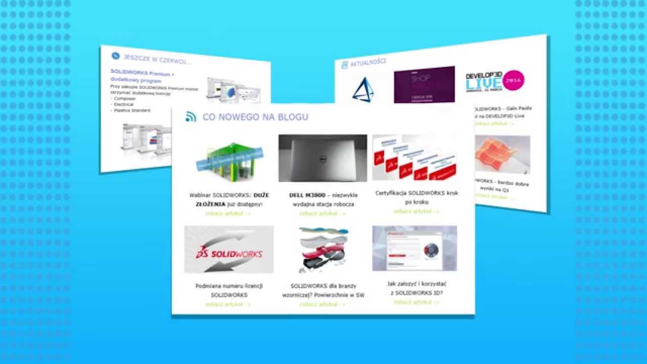 SOLIDMANIA Newsletter - Twoje źr&oacute;dło informacji SOLIDWORKS