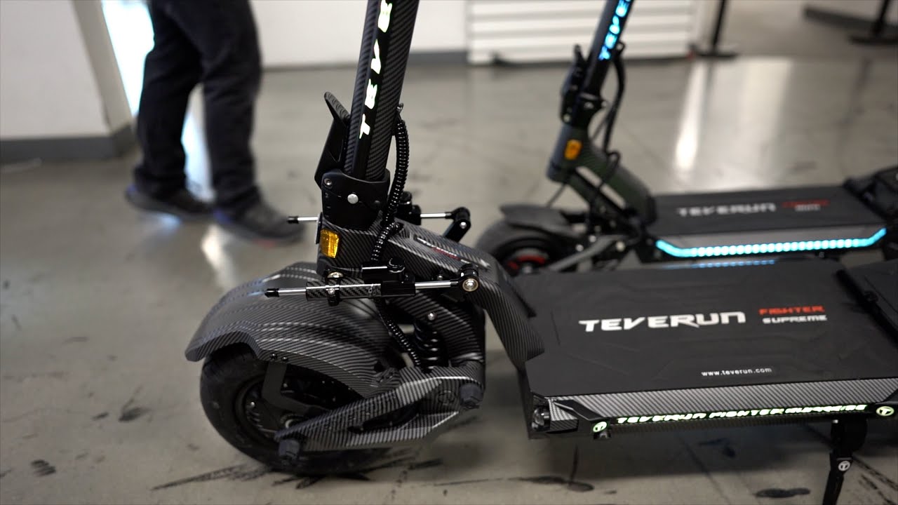 Teverun Fighter Mini and Fighter supreme 7260r Scooter