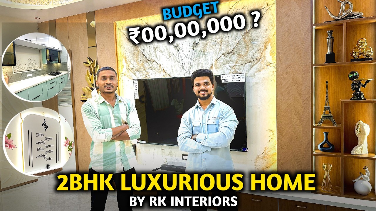 🥰Luxurious 3BHK Interior Review😍| Dream Home 💖