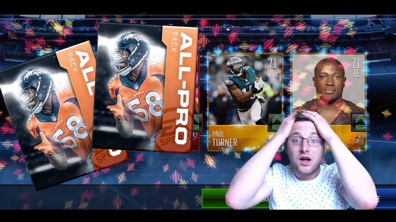 Madden NFL Mobile 18 Best Pack Opening Ever!! Huge Elite Pulls! All Pro Bundle, and Kickoff Packs!