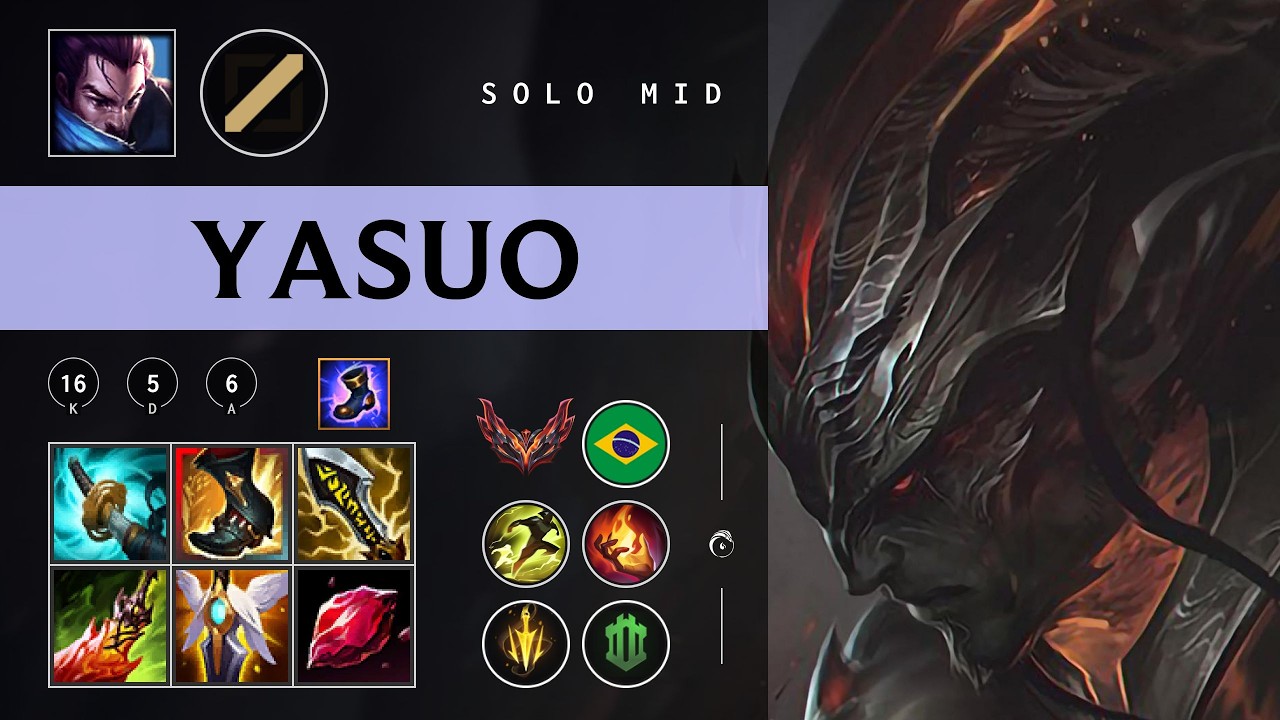 Yasuo Mid vs Azir - BR Grandmaster Patch 26.03
