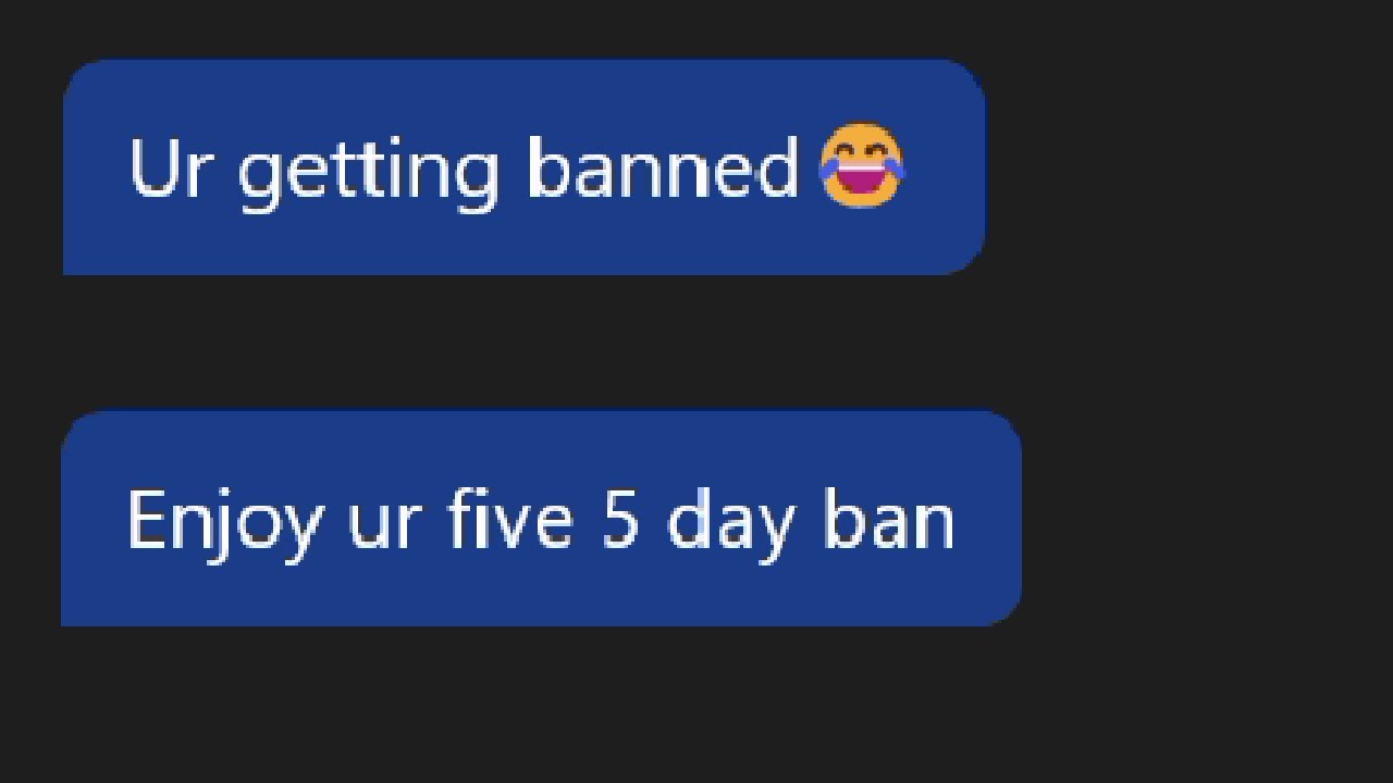 He tried to BAN my Xbox Account, he Failed...