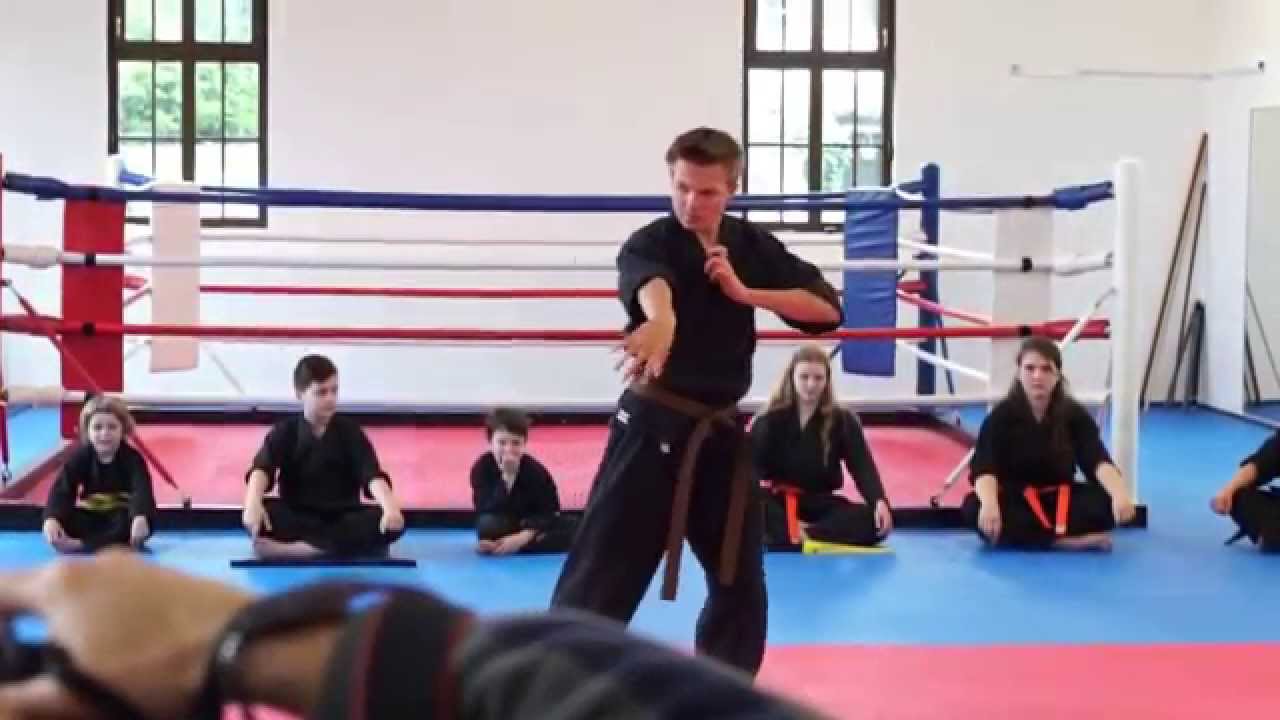 Kampfkunst Schule Dragon Nauheim b. Groß Gerau, Tag der offenen Tür vorführung, Kung Fu