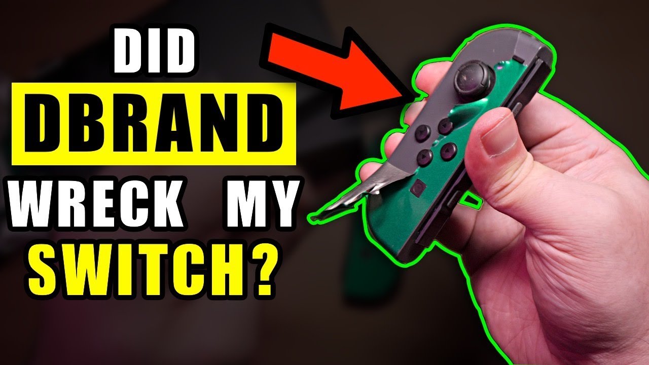 [8 Month Test] Did DBRAND Skins RUIN my Switch?