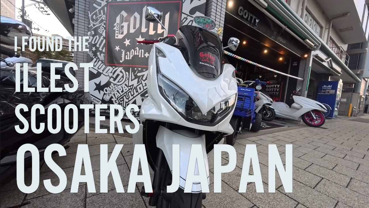 I FOUND THE ILLEST SCOOTERS IN JAPAN! GOTTY JAPAN