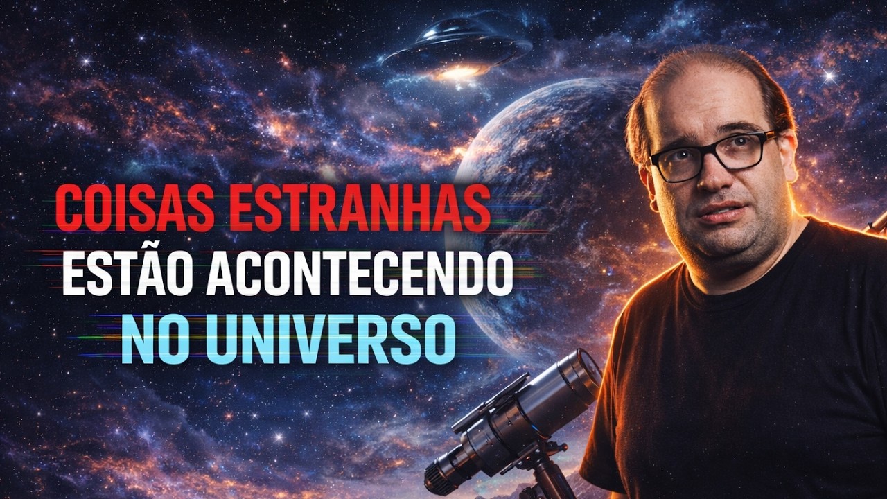 Sergio Sacani #podcast - Coisas Estranhas Est&atilde;o Acontecendo no Universo!