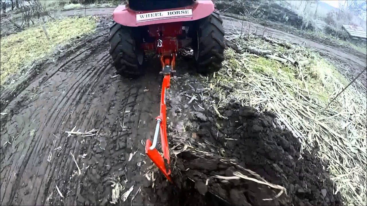 gopro wheel horse with plow