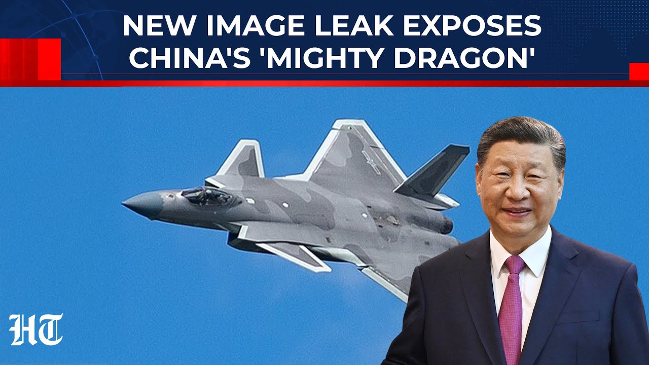 Редкое фото демонстрирует истребитель J-20 Си Цзиньпина с четырьмя внешними топливными баками | У...