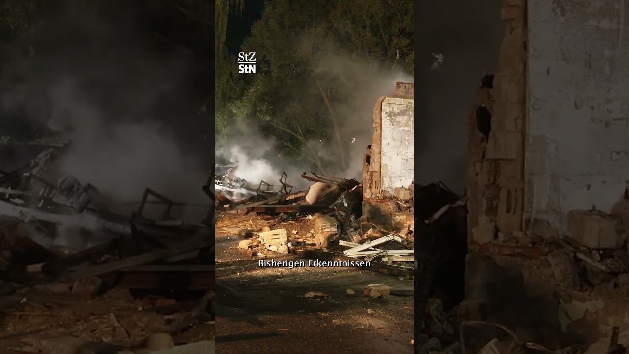 Acht Verletzte: Haus bei Explosion im Westerwald zerst&ouml;rt