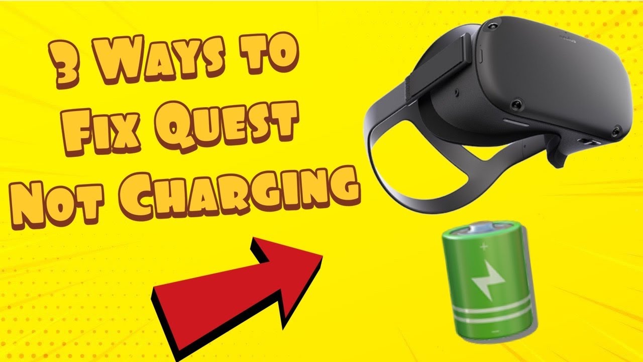 Oculus Quest не заряжается? 3 способа исправить ошибку «Oculus Quest не заряжается»!