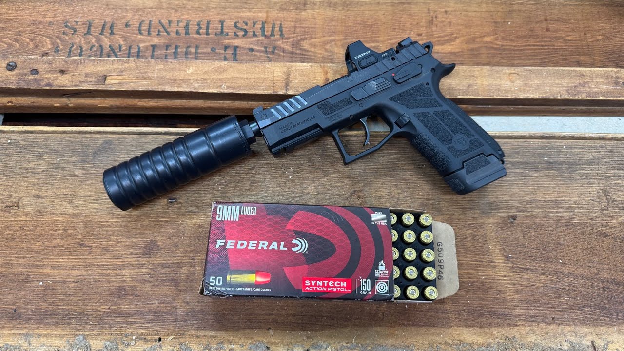 CZ P-09c with AB F4 Suppressor is really good!