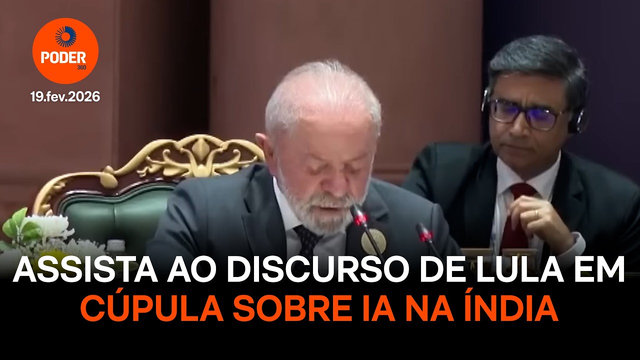 Assista ao discurso de Lula em cúpula sobre IA na Índia