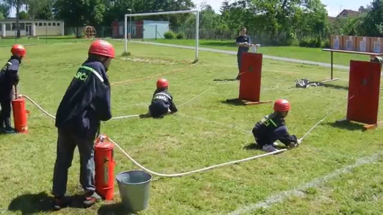 požiarny útok CTIF DHZ Soblahov ml.