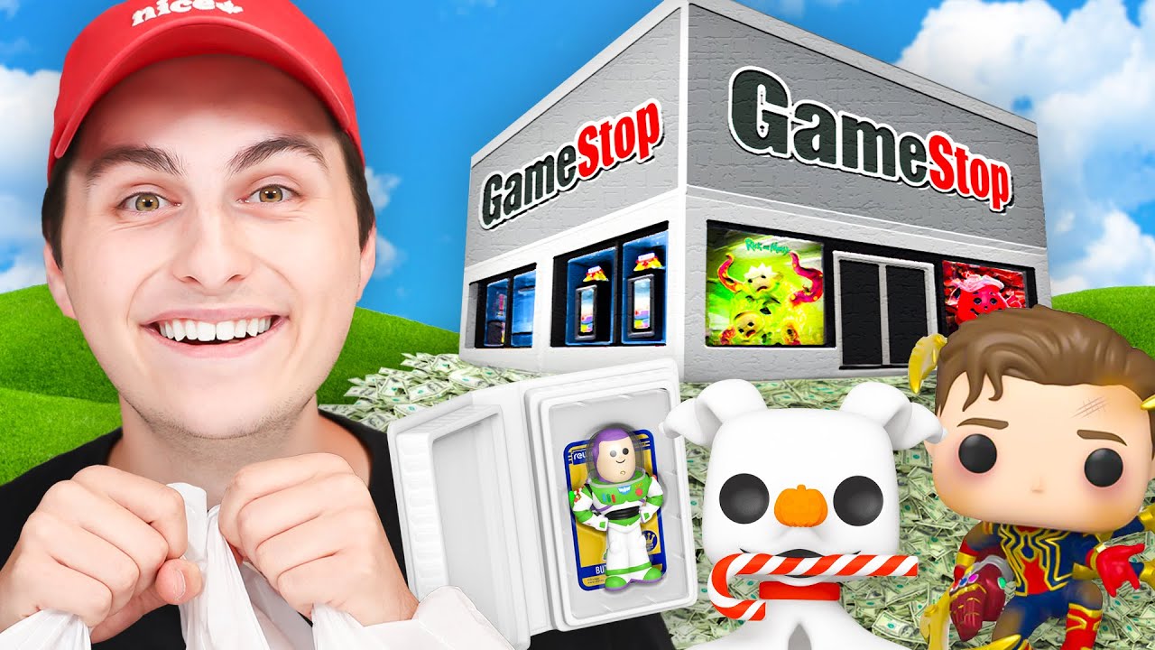 I Spent $1000 On Funko Pops At GameStop!
