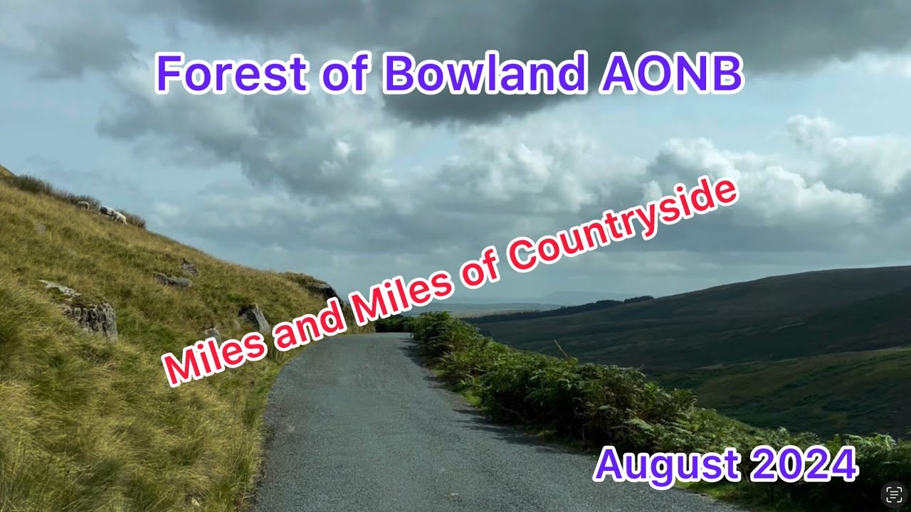 Will this road ever come to an end, it goes on for miles but what gorgeous scenery in Bowland