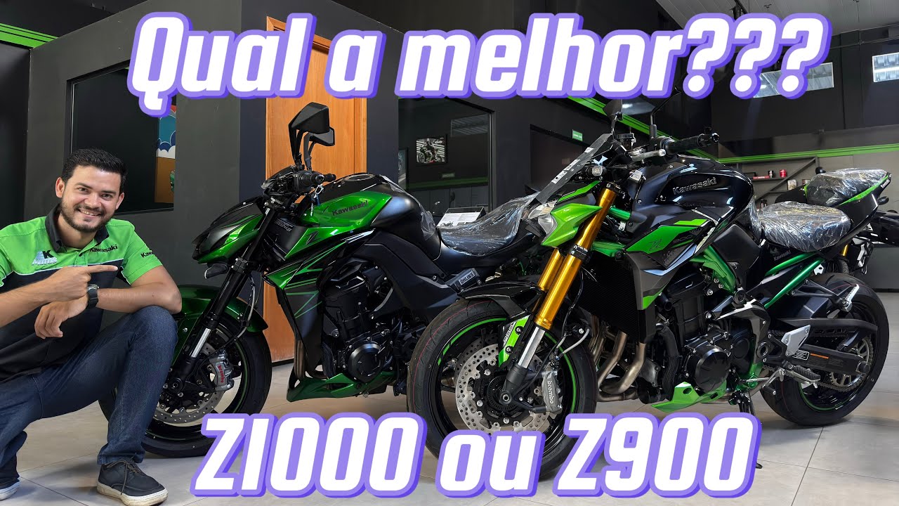 Z1000 ou Z900 qual a melhor?