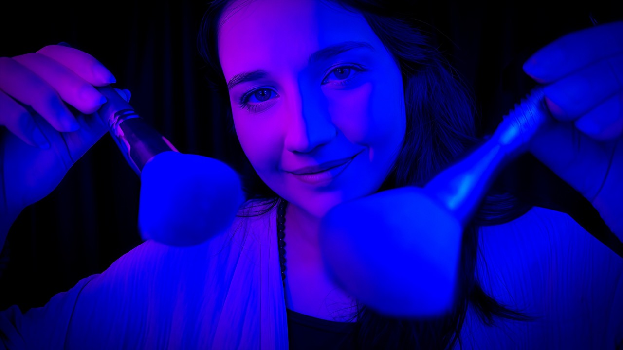 ASMR Pincelando seu ESTRESSE para LONGE ❤️‍🩹 Relaxamento Guiado e Sussurros para Acalmar e Dormir 1H