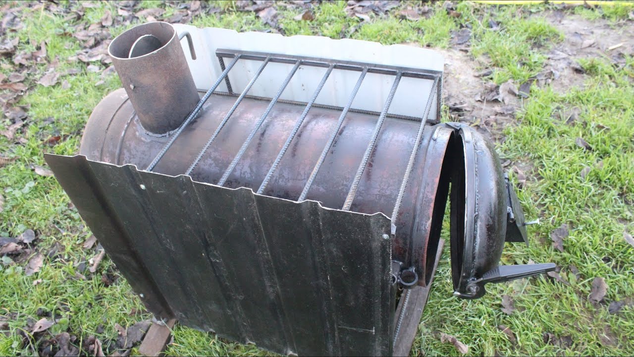 Піч з газового балона