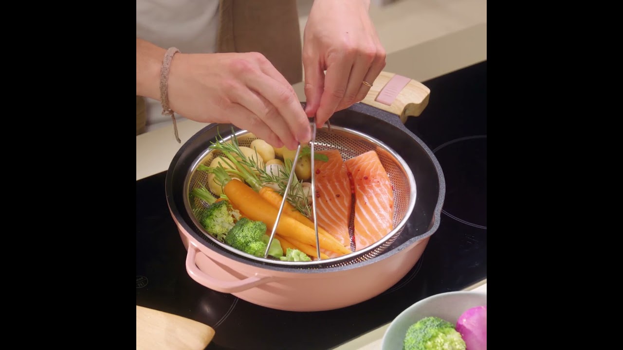 Cuisson &agrave; la vapeur dans la Fabuleuse po&ecirc;le