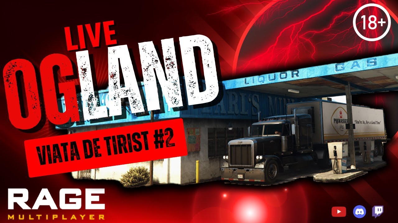 🔴 [OGLand] - Viata de Tirist Ziua 2🚚 - | OGLand Romania | RageMP | 🔞