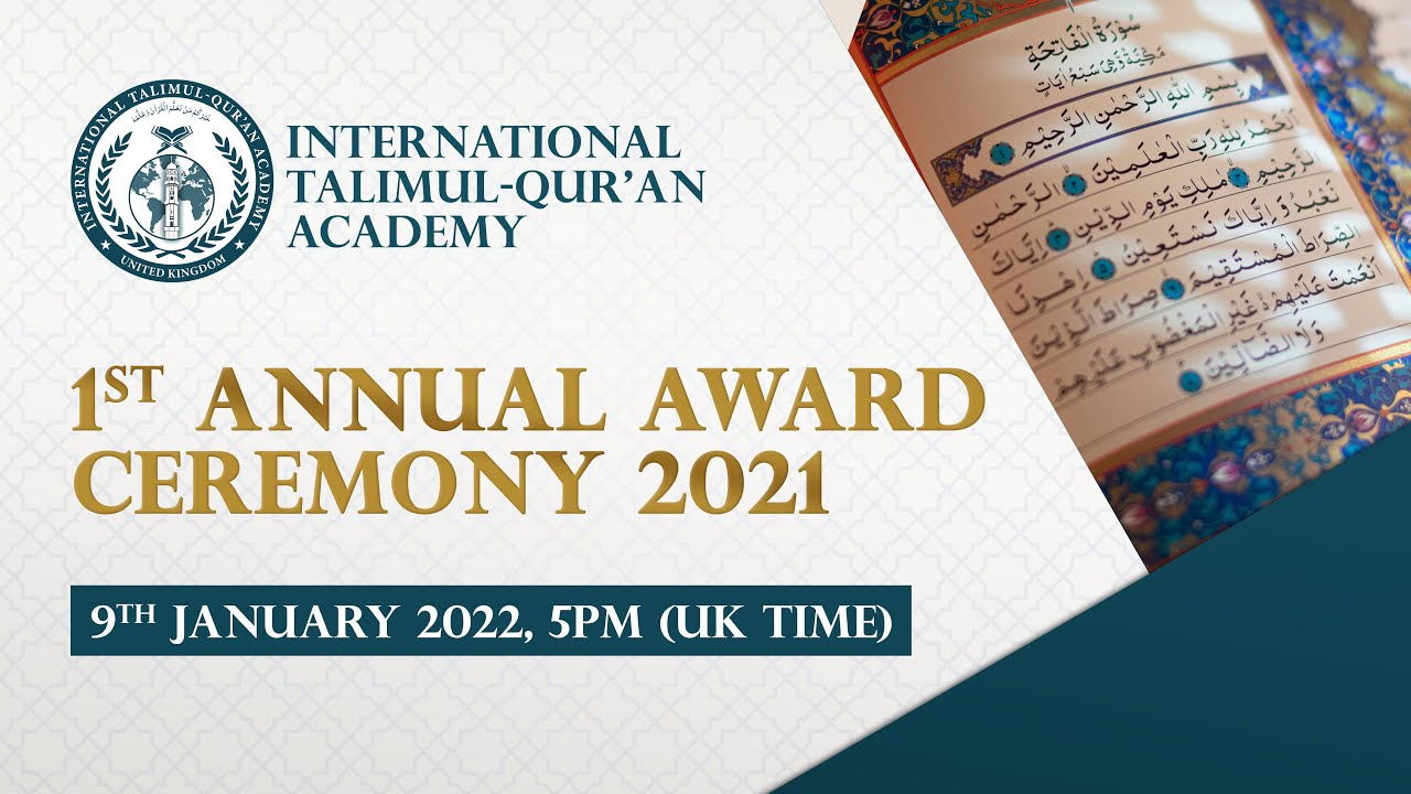 1st Annual Award Ceremony 2021 | ITQA