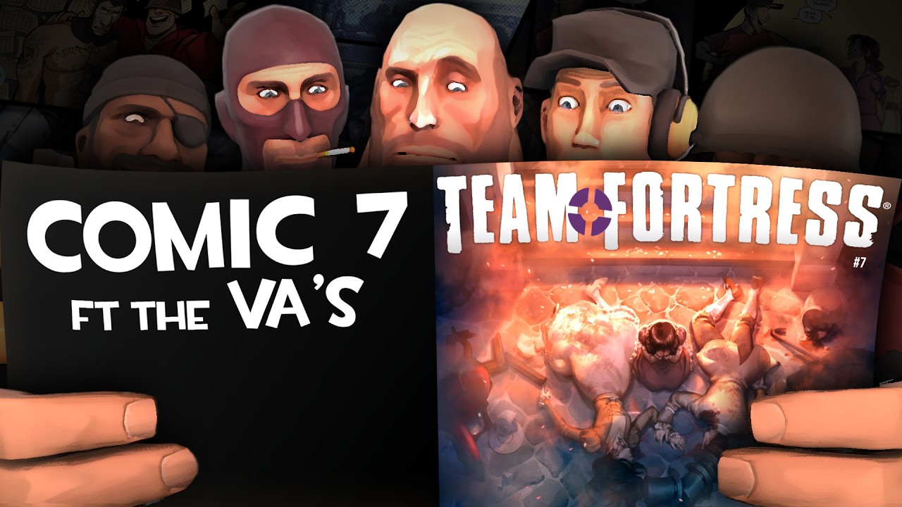 TF2 - КОМИКС 7 Но это настоящие актёры озвучки