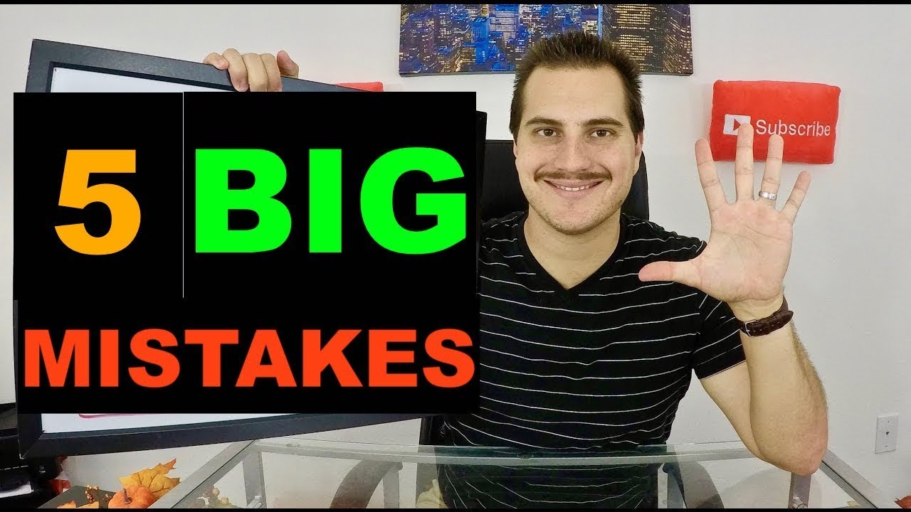 Top 5 Mistakes beginners in the Stock Market make!