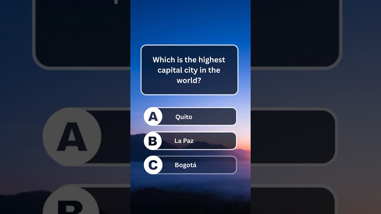 Geography Quiz | How Good Is Your Geography? #generalquiz #triviatricks #geographyquiz #quiz