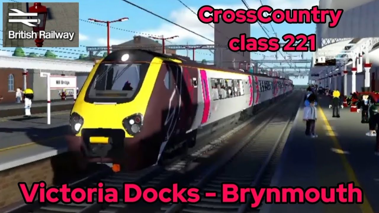 Smart Games - CrossCountry class 221 Victoria Docks - Brynmouth - British Railway ROBLOX.