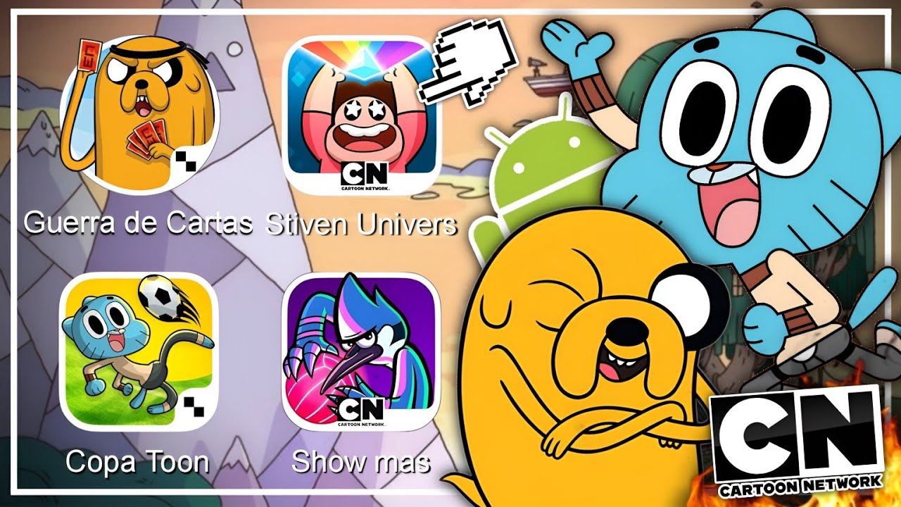 Prob&eacute; TODOS los JUEGOS de CARTOON NETWORK para CELULAR en 2025... 😱🔥