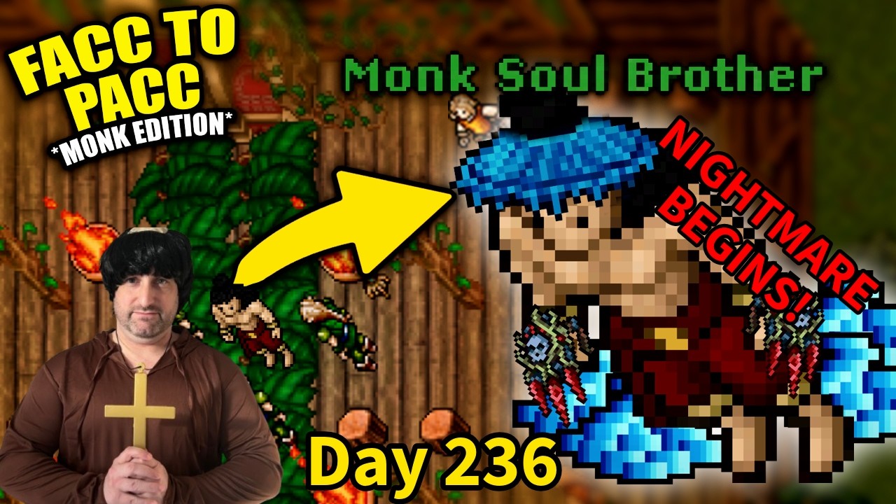 Monk Free Account to Premium Challenge Day 236 (NIGHTMARE BEGINS!)