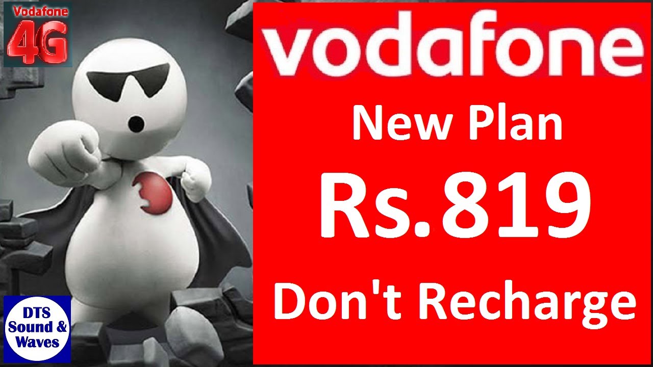 Vodafone New 819 Plan for 84 days || Full Details || 699 Pack || DTS || Zee5, Vodafone Play Free