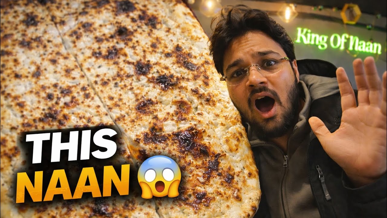 This Naan is HUGE 😳 | Kake Di Hatti Srinagar Honest Review | King of Naan