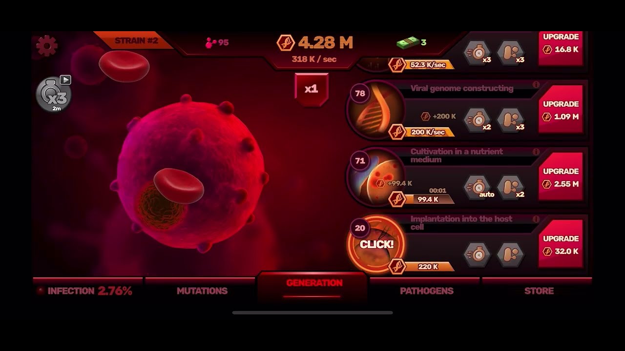 Patient Zero: Plague game 0-5% INFECTED! 