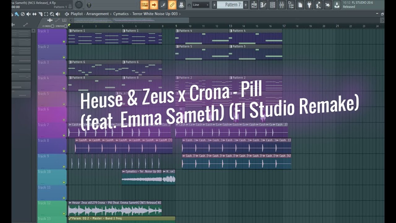 Heuse & Zeus x Crona - Pill (feat. Emma Sameth) (Fl Studio Remake) + FLP