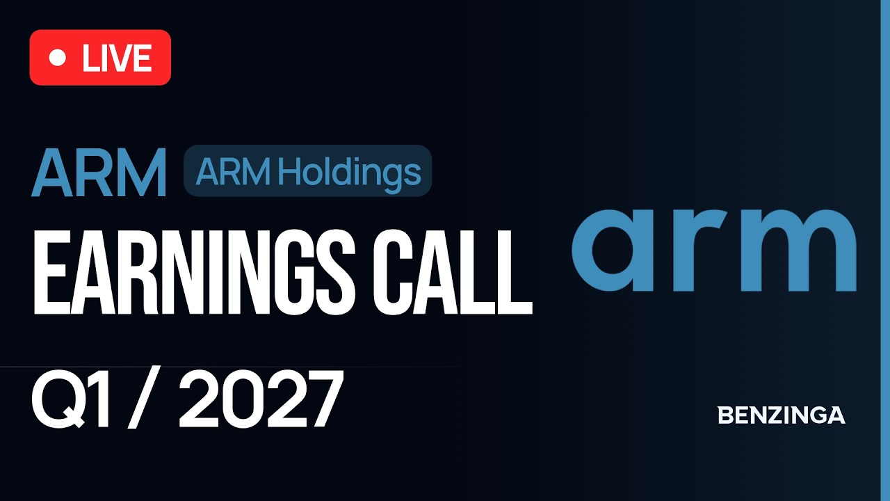 ARM Holdings Q1 FY27 Earnings Call | $ARM | 🔴 WATCH LIVE