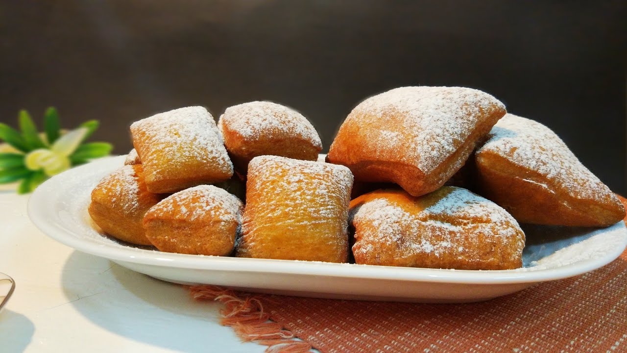 Beignets Without Yeast - From The Princess & The Frog
