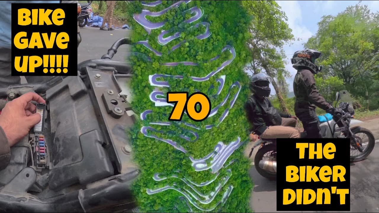 The Mountain of Death | Kolli Hills 70 Hairpin Bends | From Bike Breakdown to Conquering the Hill.