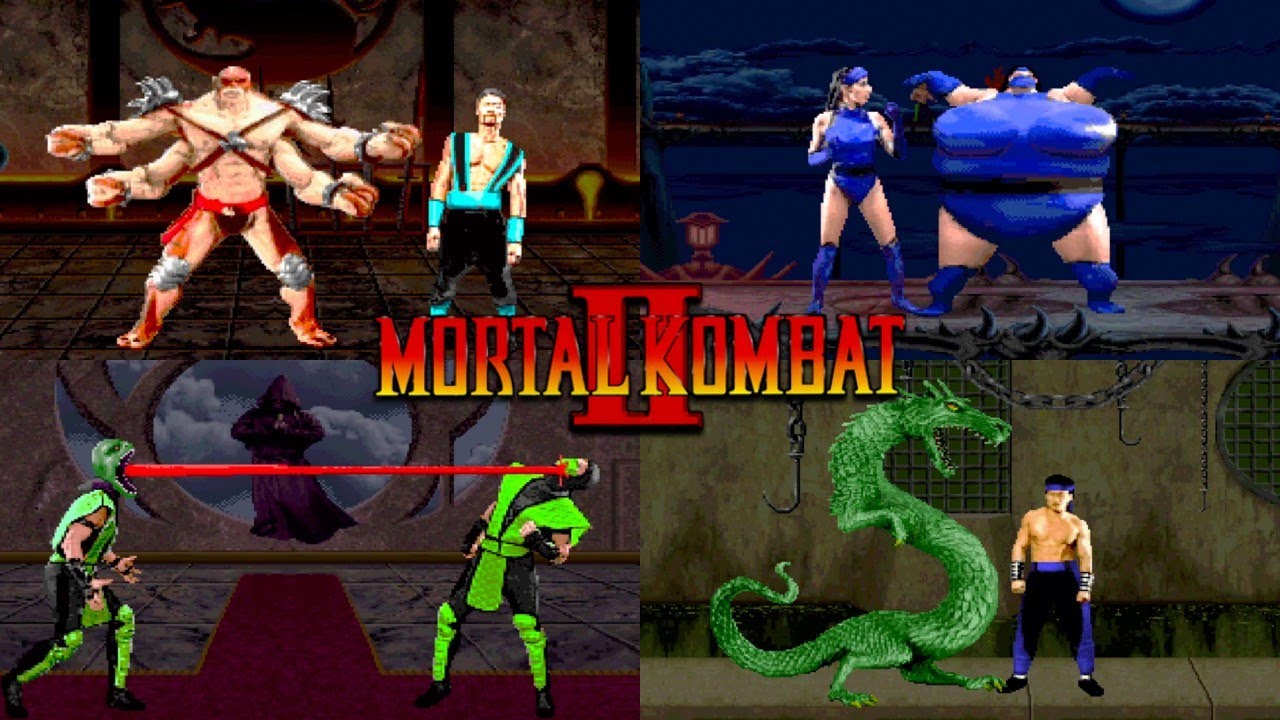 Mortal Kombat II - All Fatalities, Babalities & Friendships (Legacy Kollection | 4K 60FPS)