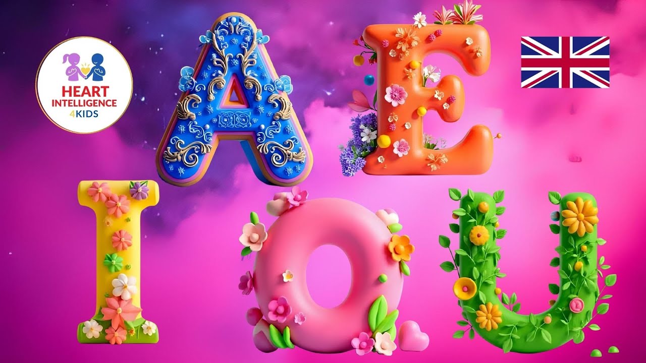 A E I O U Song – Mommy Sings with Love | Nursery Rhyme & Learning Song for Kids (3–7 years)