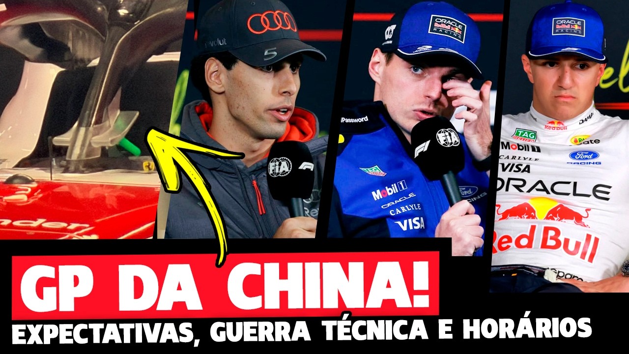 🚨GP DA CHINA: O QUE ESPERAR, GUERRA TÉCNICA, DRAMA ELÉTRICO E HORÁRIO MALUCO | FÓRMULA 1 | GPEMCASA+