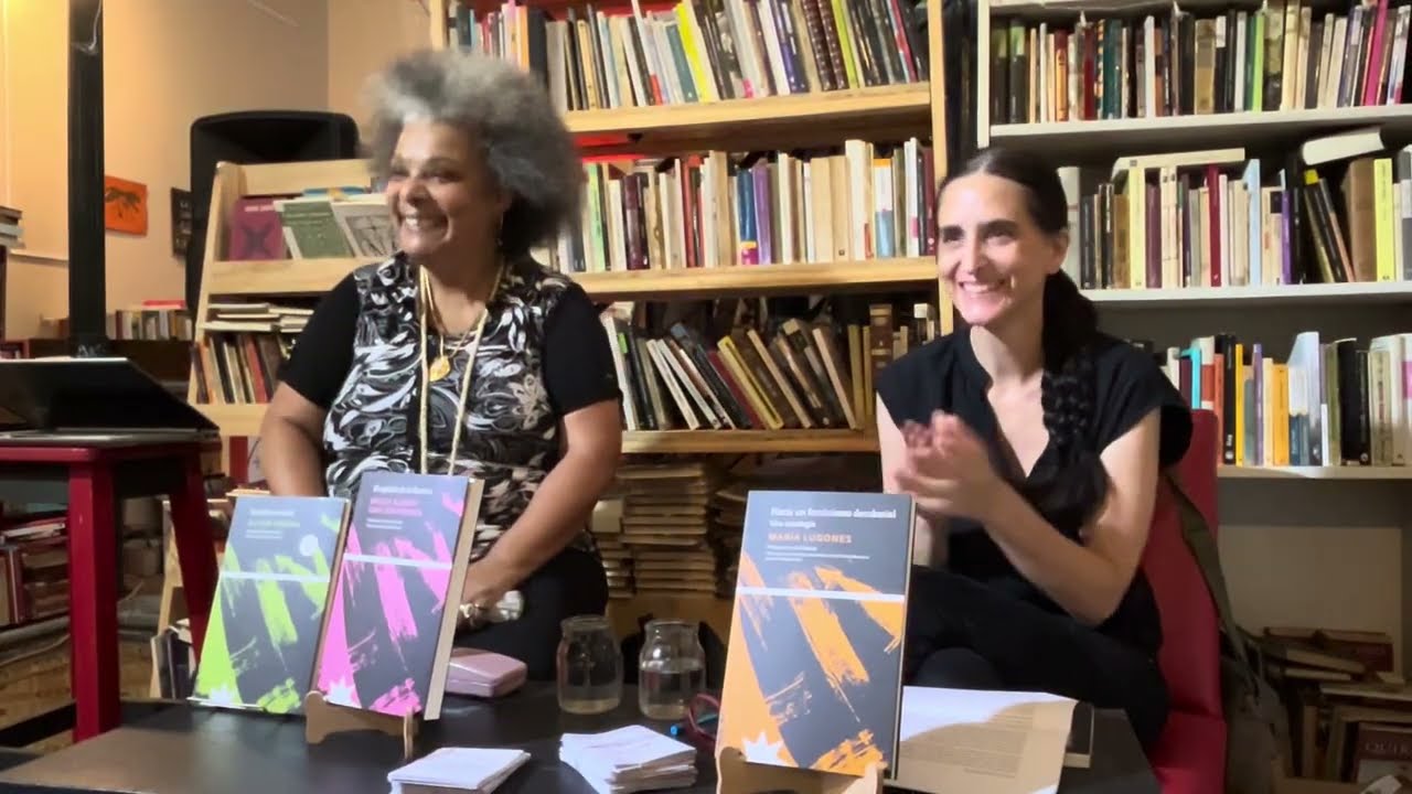 Presentación Hacia un feminismo decolonial, de María Lugones, con Sandra Chagas y Paula Fleisner