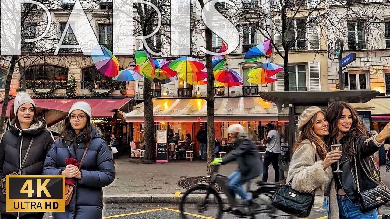 [🇫🇷Paris France 4K 120FPS Walking Tour] Paris Walk in Marais  13/February/2026