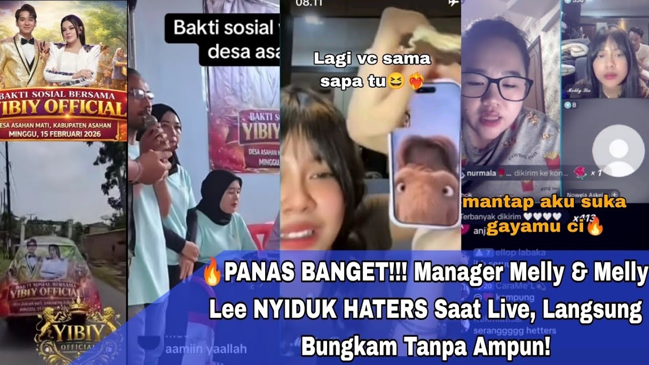 KENA BATUNYA!!!😱🔥 Haters Nyinyir, Manager Melly & Melly Lee Langsung Tembak Balik!