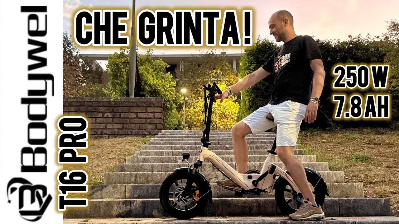 Piccola e POTENTE - Mini ebike 14 Pollici - Bellissima ed ECONOMICA - BODYWEL T16 PRO @BodywelEbike 