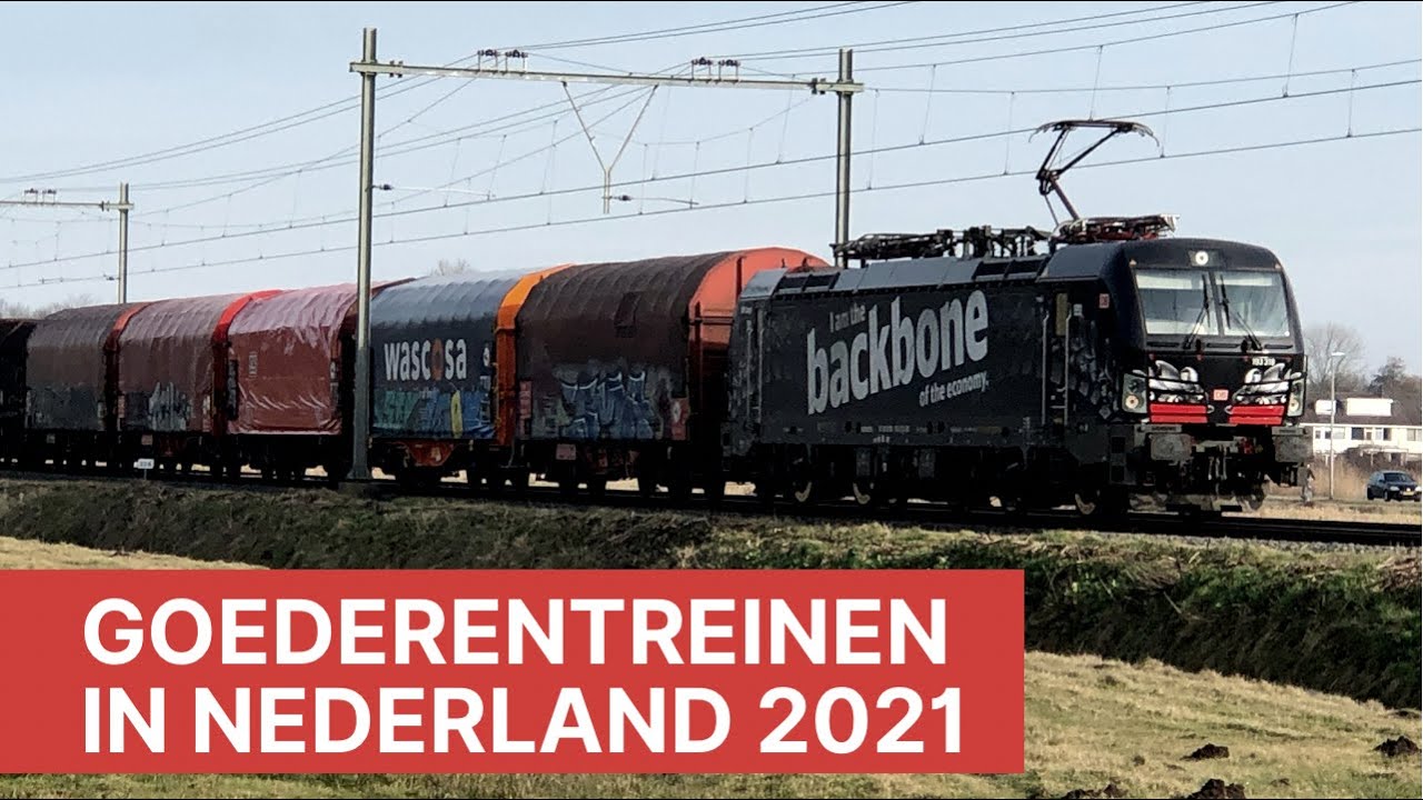 Goederentreinen in Nederland 2021