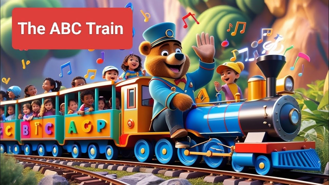 The ABC Train | ABC Song | Learn Alphabets with Fun Train Song for Kids