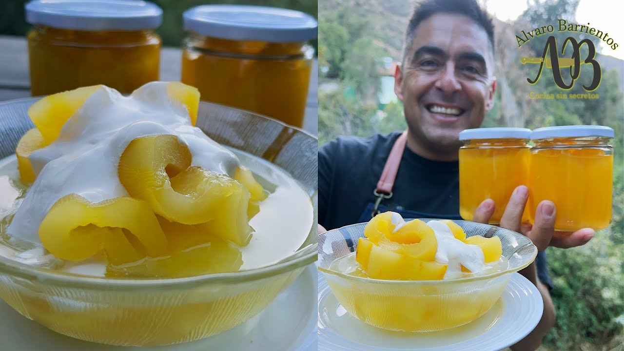 PAPAYAS AL JUGO Y PAPAYAS EN CONSERVA - Las puedes guardar 1 año. Receta Deliciosa.