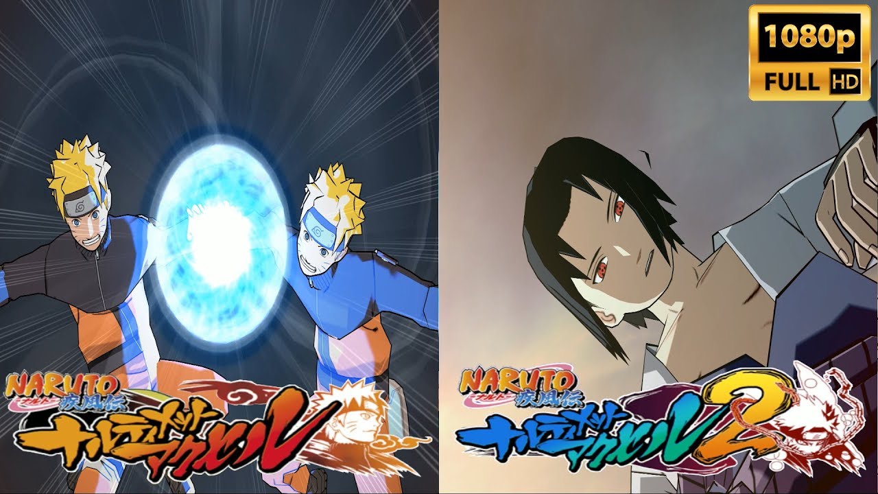 Naruto Shippuden: Ultimate Ninja 4&5 All Characters Ultimate Jutsu Part 1【1080p】